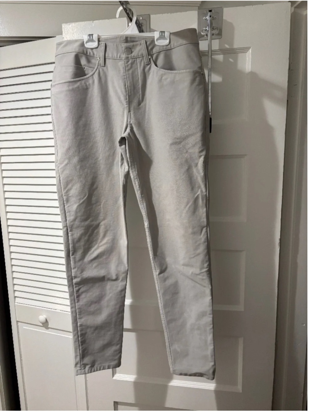 lululemon athletica Light Gray Men's heavyweight pants
